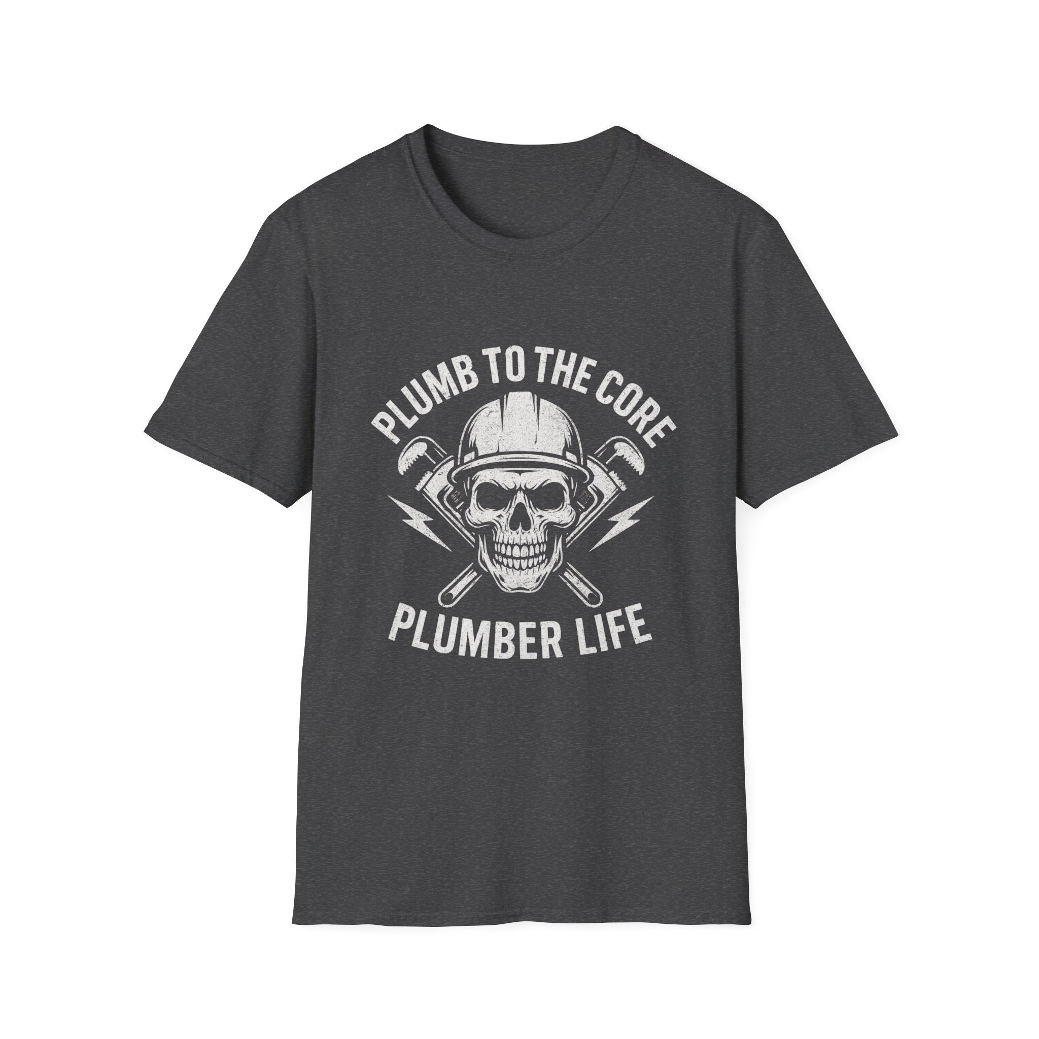 Plumb To The Core T-Shirt | Plumber & Tradesman