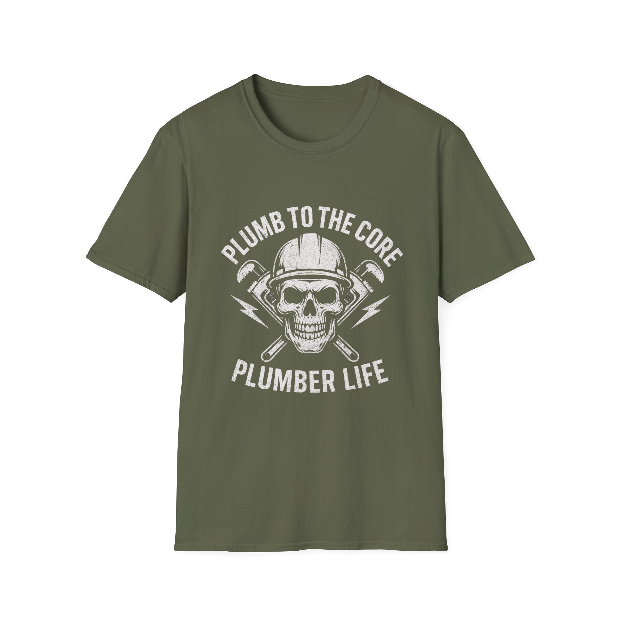 Plumb To The Core T-Shirt | Plumber & Tradesman