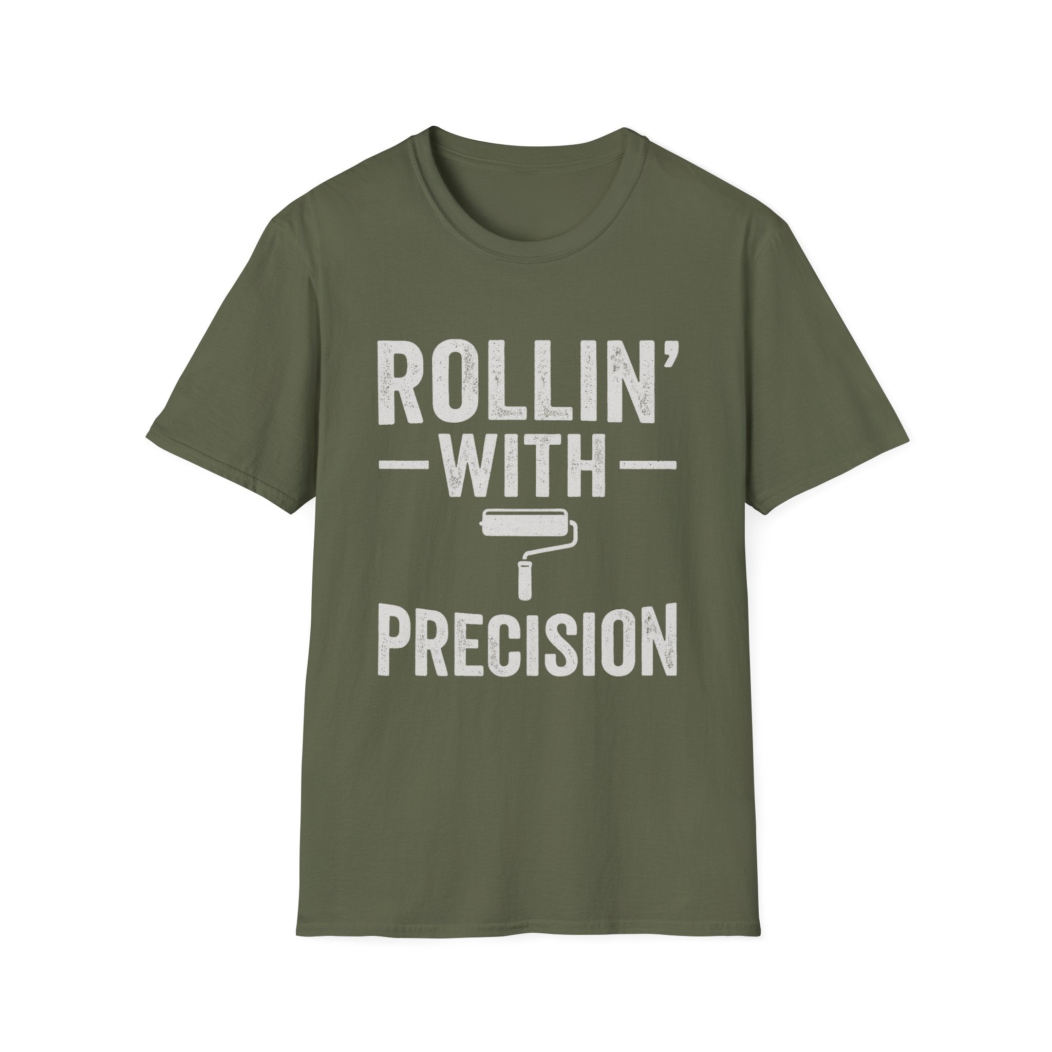 Rollin' With Precision T-Shirt | Painter & Contractor