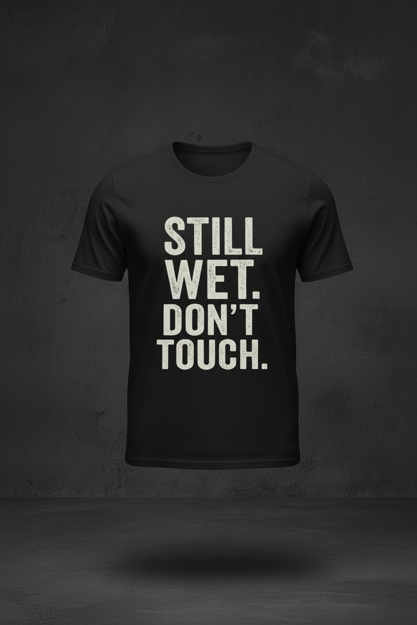 Still Wet Don't Touch - Floating Ghost Mannequin