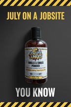 Swalls & Swass Body Powder benefits for surface moisture, odour and friction